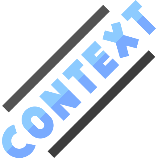 context Basic Straight Flat icoon