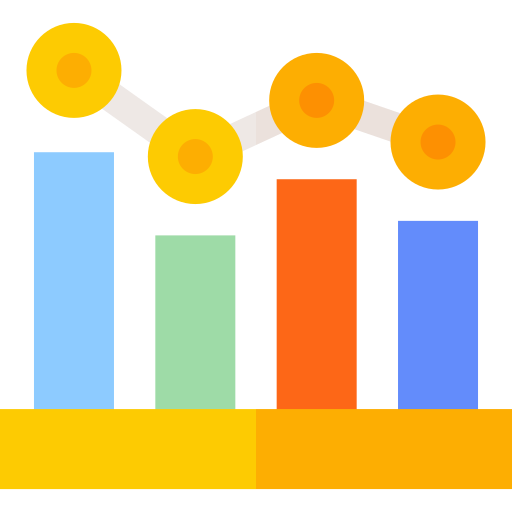 infografik Basic Straight Flat icon