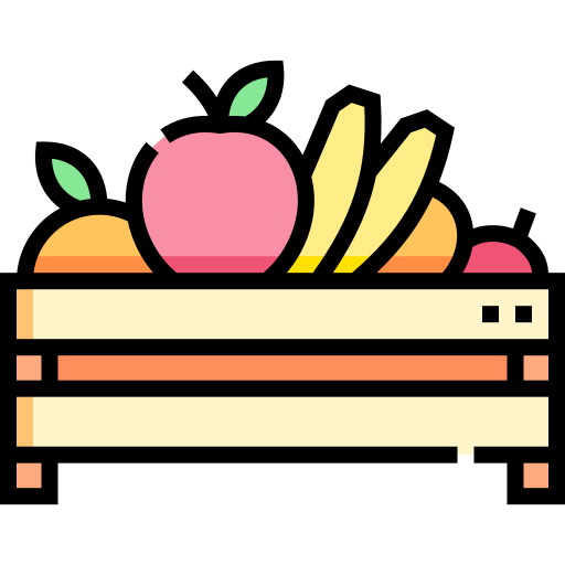 Fruits Detailed Straight Lineal color icon