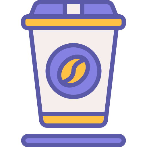 Coffee Yogi Aprelliyanto Soft Lineal Color icon