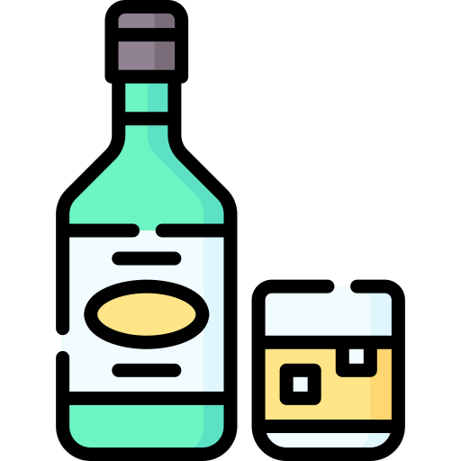 알코올 Special Lineal color icon