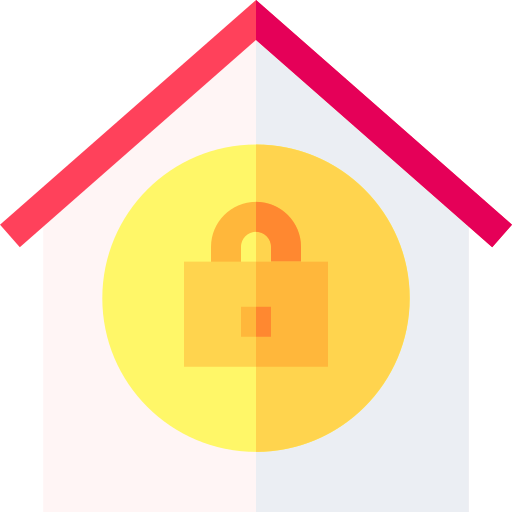 Quarantine Basic Straight Flat icon