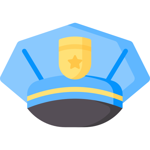 czapka policyjna Special Flat ikona