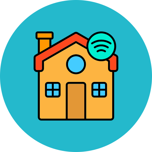 Smart house Generic color lineal-color icon