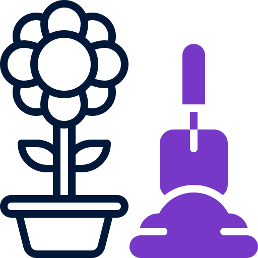 Flower Yogi Aprelliyanto Duotone icon