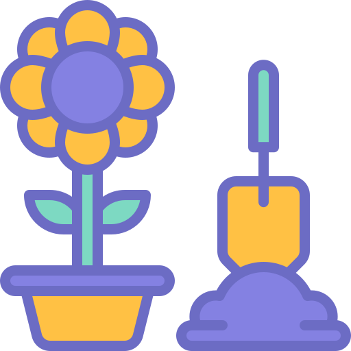 Flower Yogi Aprelliyanto Soft Lineal Color icon