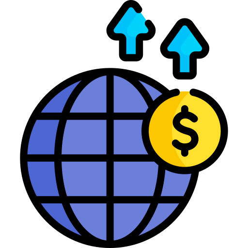 economia globale Special Lineal color icona