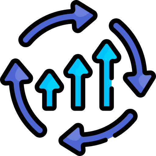 Continuous improvement Special Lineal color icon