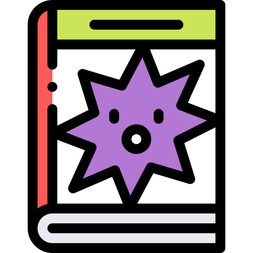 comic Detailed Rounded Lineal color icon