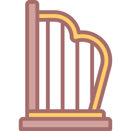 harp Yogi Aprelliyanto Soft Lineal Color icoon