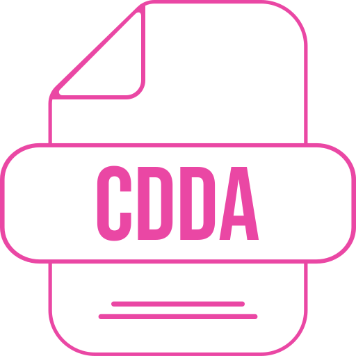 cdda Generic color lineal-color icoon