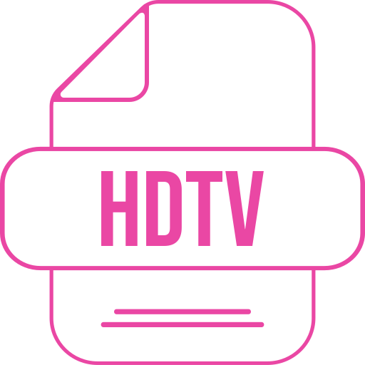 hdtv Generic color lineal-color icon