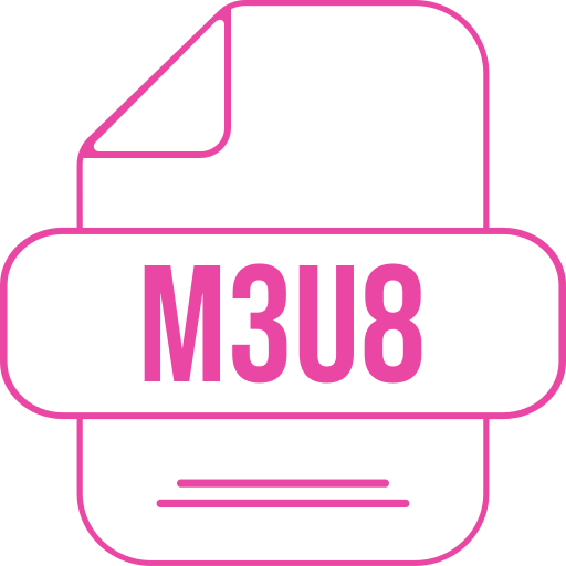 m3u8 Generic color lineal-color ikona