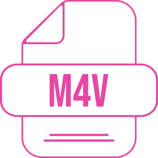 m4v Generic color lineal-color Ícone