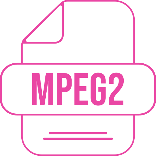 mpeg2 Generic color lineal-color icon