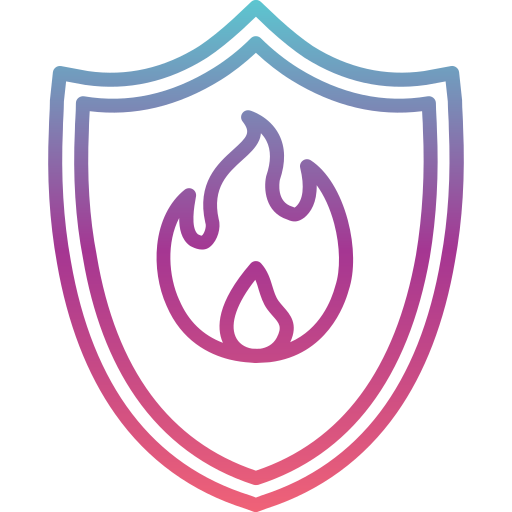 prevención de fuego Generic gradient outline icono