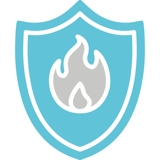 prevención de fuego Generic color fill icono