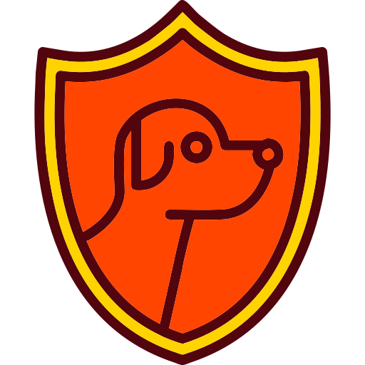 애완 동물 보험 Generic color lineal-color icon