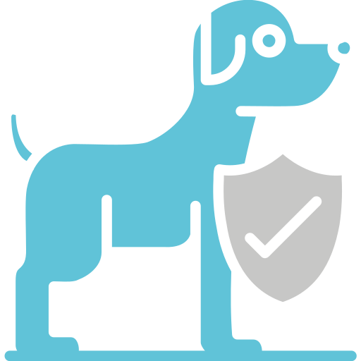 assicurazione per animali domestici Generic color fill icona