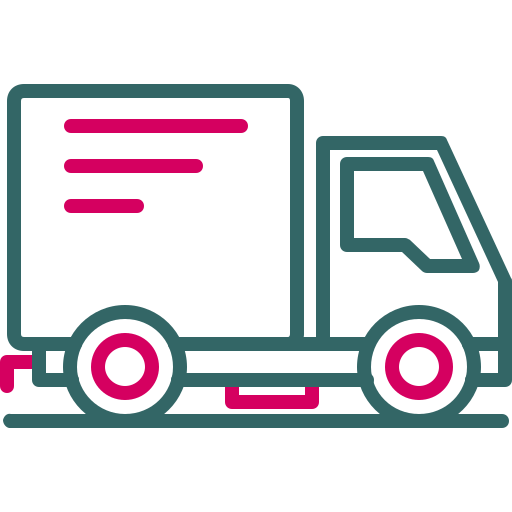caminhão de entrega Generic color outline Ícone
