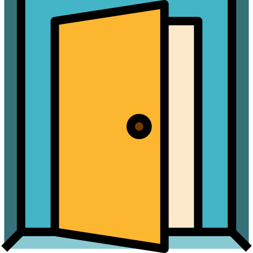 Дверь mynamepong Lineal Color иконка