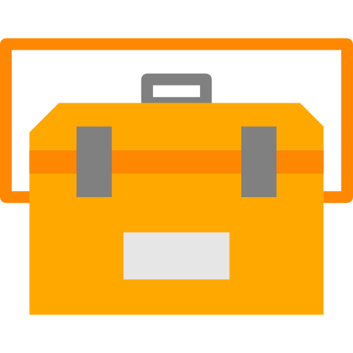 caja de herramientas mynamepong Flat icono