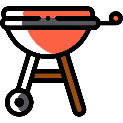 Grill Detailed Rounded Color Omission icon