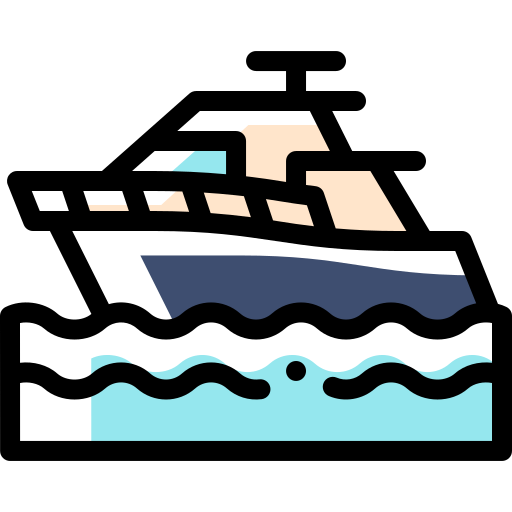 yatch Detailed Rounded Color Omission icon