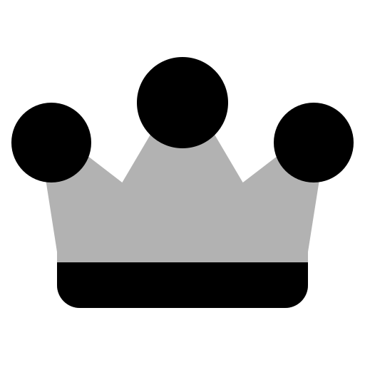 왕관 Yogi Aprelliyanto Grey icon