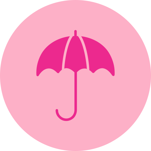 parapluie Generic color fill Icône