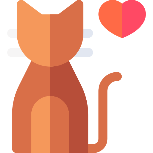 猫 Basic Rounded Flat icon