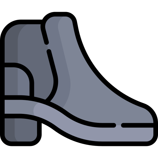 scarpe Kawaii Lineal color icona