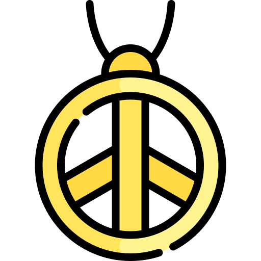 naszyjnik Kawaii Lineal color ikona