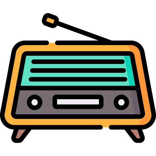 라디오 Special Lineal color icon
