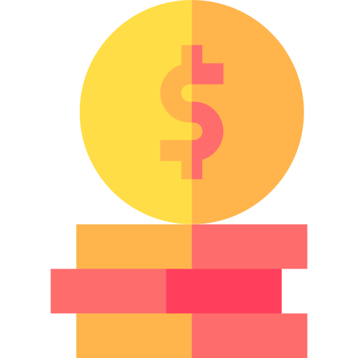 monety Basic Straight Flat ikona