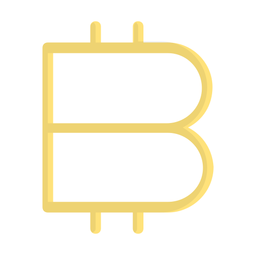 bitcoiny Generic color fill ikona