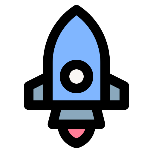 rakete Yogi Aprelliyanto Bold Lineal Color icon