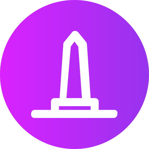 Monument Generic gradient fill icon