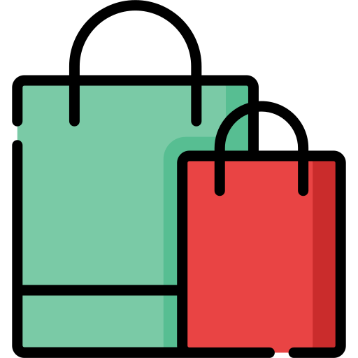 sac de courses Generic color lineal-color Icône