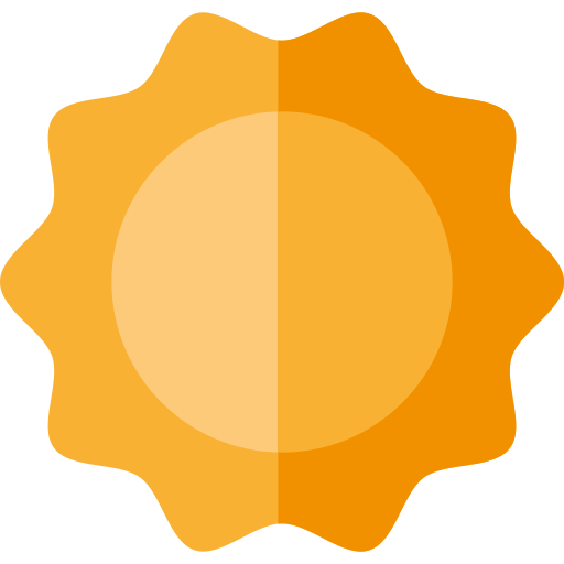 Sun Generic color fill icon