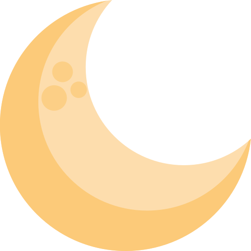estación lunar Generic color fill icono