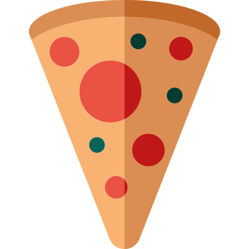 pizza Generic color fill ikona
