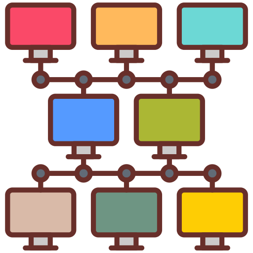 rete Generic color lineal-color icona