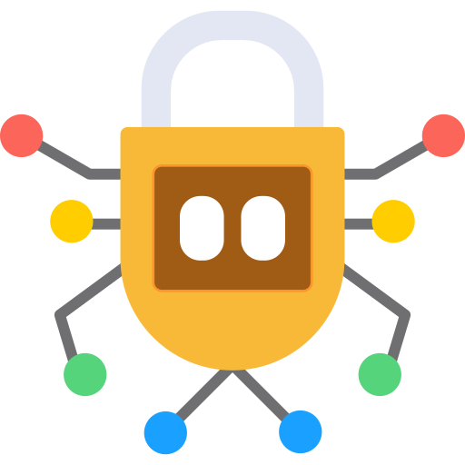 sicurezza informatica Generic color fill icona