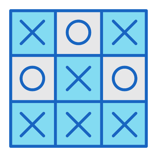 tic tac toe Generic color lineal-color icona