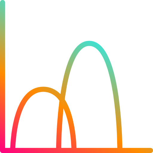 diminuire Neung Lineal Gradient icona