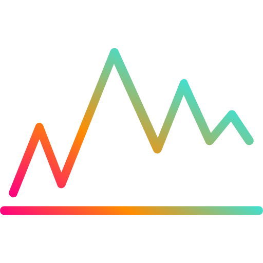 Graph Neung Lineal Gradient icon