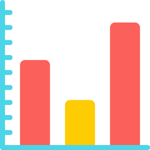 gráfico Neung Flat Ícone