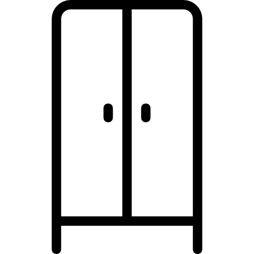 kleiderschrank Neung Lineal icon