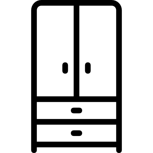 kleiderschrank Neung Lineal icon